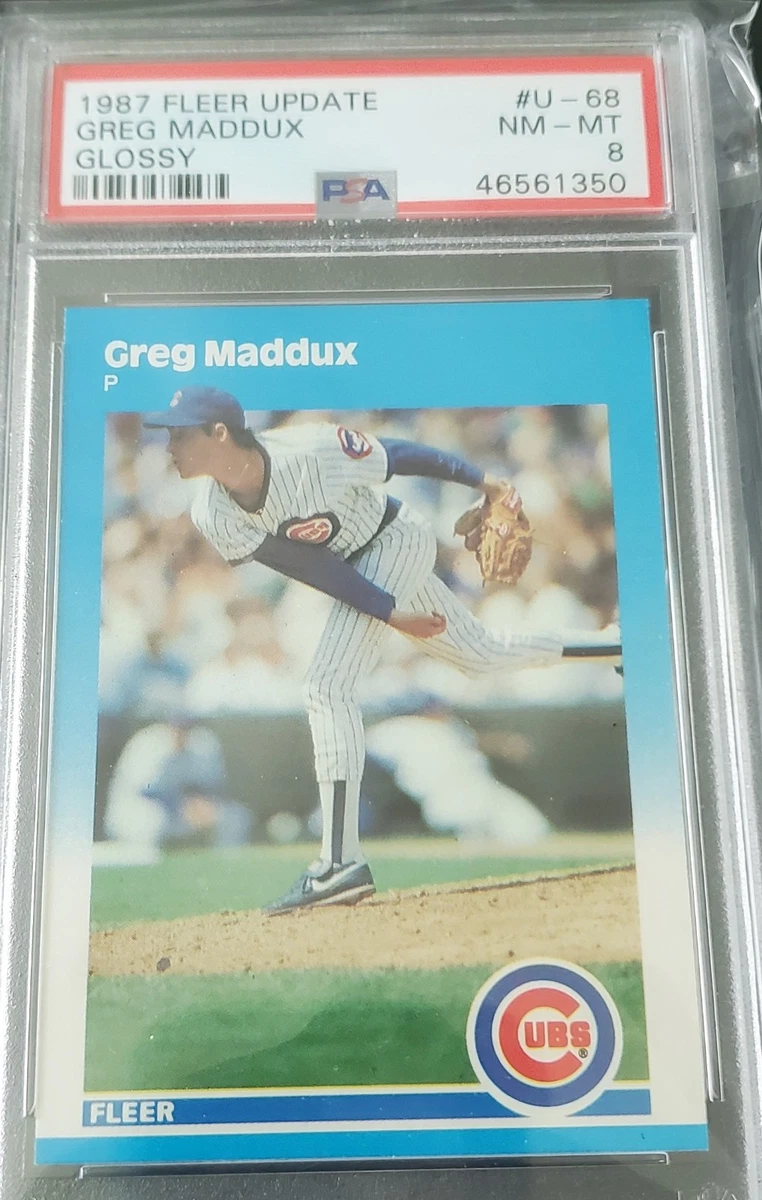 1987 Fleer Update - Greg Maddux #U-68 for sale | eBay