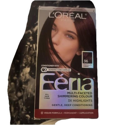 L Oréal feria  Multi Faceted Shimmering Color 3x Highlight Gentle Vegan Cond