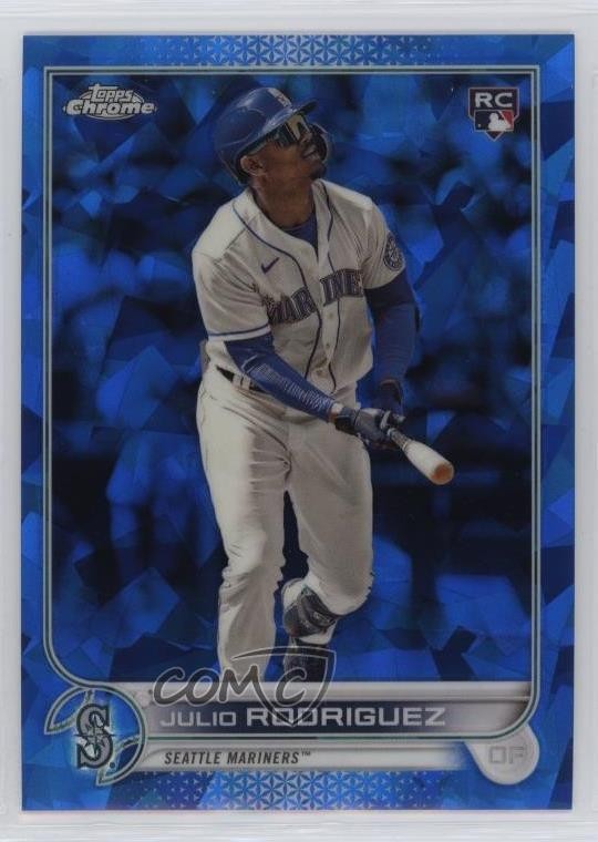 2022 Topps Chrome Update Sapphire Edition Julio Rodriguez #US44 Rookie RC 17ic