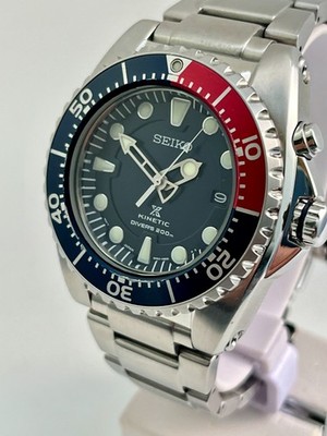 Seiko Scuba 200m 5M82-0AF0 'Pepsi' Kinetic Uhr