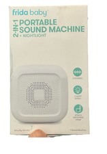Frida Baby 2-in-1 Portable Sound Machine  Nightlight  White Noise Machine
