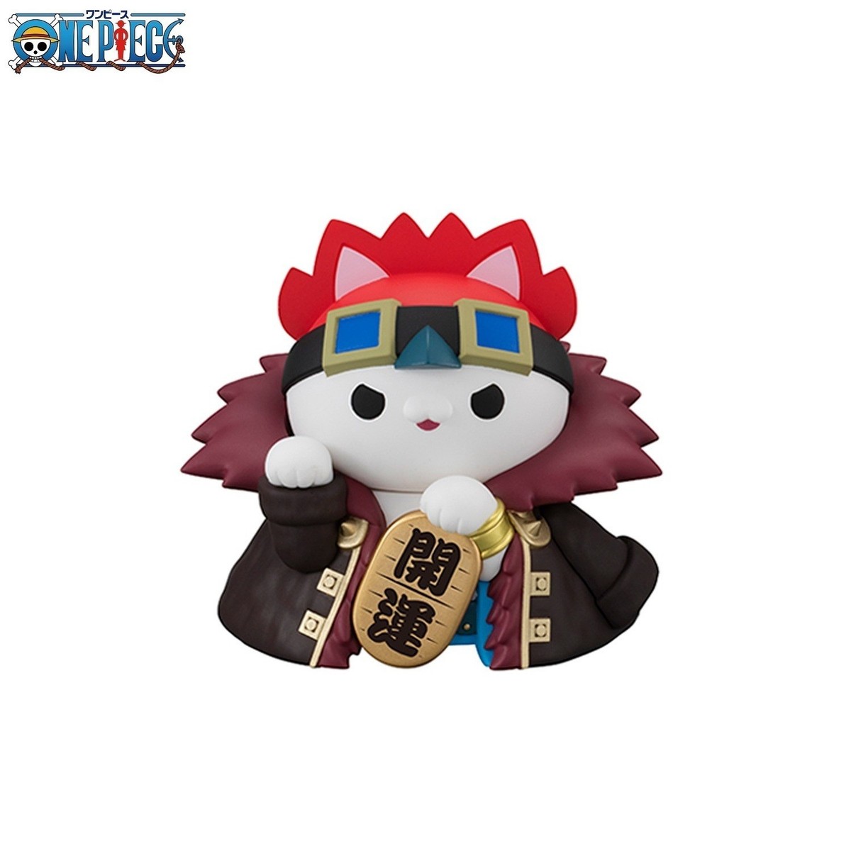 Mega Cat Project ONE PIECE Nyan Fortune Lucky Cat Pirates Toy