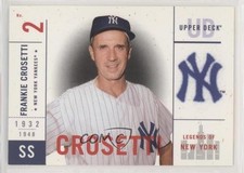 2001 Upper Deck Legends of New York Frank Crosetti #105 gx1