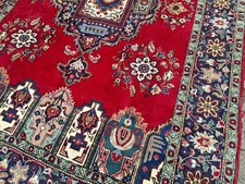 Tappeto Kerman 290 x 210 cm annodato a mano Rug Carpet Kirman Tapis