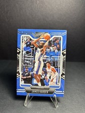 2021-22 Panini Chronicles #295 James Harden Blue Playbook Philadelphia 76ers