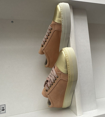 ET AL Denmark Damen Sneaker Gr. 37 Echtleder Neu Rosa Gold