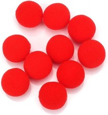 10Pcs Red Sponge Balls Soft Magic Tool Sponges Ball,Lightweight Mini Sponge B...