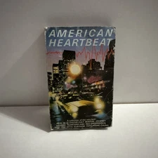 American Heartbeat Cassette Tape 1984 Epic Vintage Audio Tape Compilation 02a