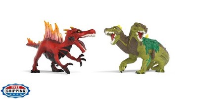 Schleich Eldrador Creatures - 2PC Lava vs Jungle World Playset wi