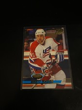 Brett Hauer 1994 Stadium Club USA Hockey 7