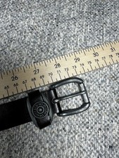 Levi's Brown Boys Leather Belt with Silver Buckle Small 22-24