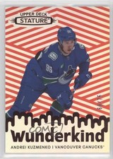 2022-23 Upper Deck Stature Wunderkind Red 60/75 Andrei Kuzmenko #W-40 2o7