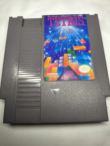 Nintendo Tetris Puzzle Game Cartridge for Nintendo NES Video Game. Tested