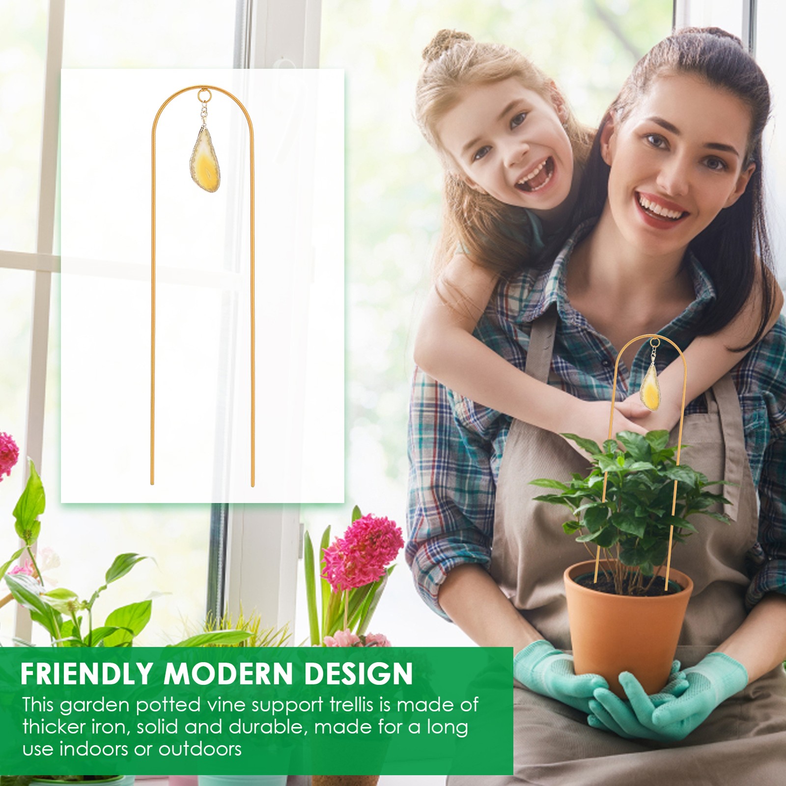 Plant Climbing Frame Climbing Vine Iron Flower Frame With Zip Ties