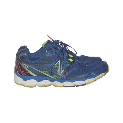 New Balance, Laufschuhe, Größe: 42 1/2, M980Bs4, Blau/Gelb/Mehrfarbig #jQ8