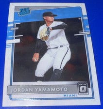 2020 OPTIC RATED ROOKIE RC JORDAN YAMAMOTO MIAMI MARLINS BASEBALL MLB