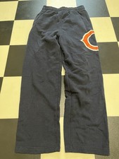 Chicago Bears Navy Blue Sweatpants NFL Team Apparel Size Youth Large