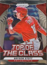 2020 Panini Prizm - Top of The Class Baseball Bryson Stott #TOC-14 NM
