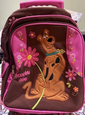 Scooby-Doo Floral Small Rolling Backpack