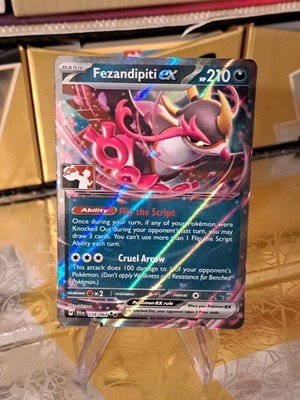 Fezandipiti ex Pokemon Prize Pack Series 7 Promo Pokemon Card NM