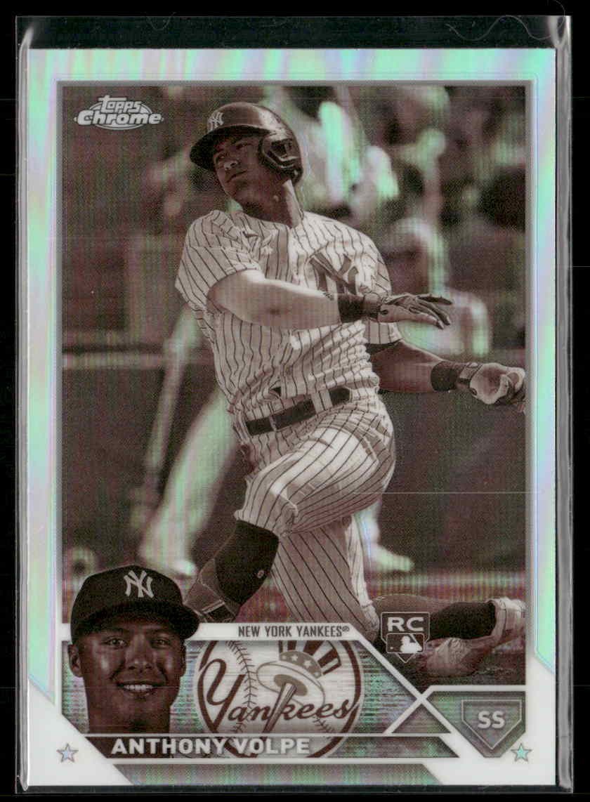 2023 Topps Chrome ANTHONY VOLPE #4 Sepia Refractors New York Yankees