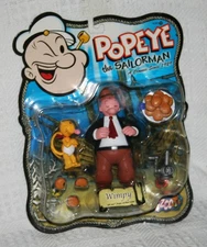 Mezco Popeye WIMPY with Jeep, Burgers and Meat Grinder 5" Action Figure 2001