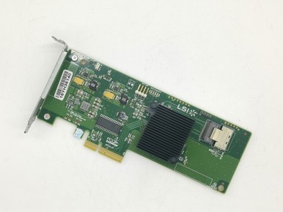 LSI Internal SAS SATA 9211-4i 6Gbs 4Ports HBA PCI-E RAID Controller Card *vy