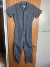 Berne Apparel MR Coveralls Gray Short Sleeve
