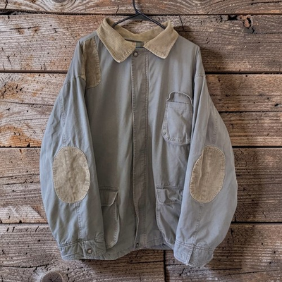 #ad Vintage McGregor Chore Coat Field Jacket Size XL Flannel Lined Corduroy Collar $37.49