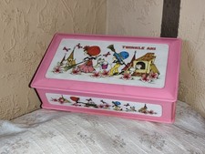 Alte rosa Spieldose/Spieluhr Lady-Mate (Japan) 80er voll funktionsfähig Vintage 