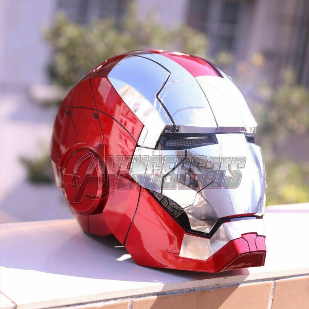 Iron Man Helmet Autoking MK5 1/1 Voice-controlled Transform Mask Cosplay Prop