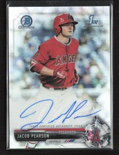 2017 Bowman Draft #CDA-JPE Jacob Pearson Auto /499