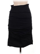 Nicole Miller Artelier Women Black Formal Skirt 8