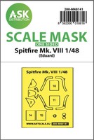 Art Scale Kit 200-M48141 - 1:48 Spitfire Mk.Viii One-Sided Express Fit Mask For