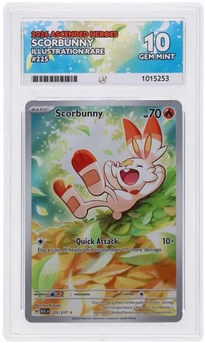 Pokémon TCG Scorbunny Ascended Heroes 225 Ace 10