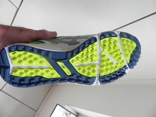 Asics Gel-Course Ace White / Navy / Pure Silver Golf Shoes Men's 11.5 M New . - Picture 7 of 9