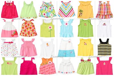 NWT GYMBOREE Baby Girl Kids Girl Spring/Summer Tank Top Tee Cute!