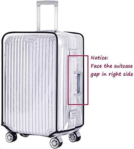 Luggage Protector Suitcase Cover PVC Waterproof Travel Suitcase Fits Most 20" to - Picture 8 of 12
