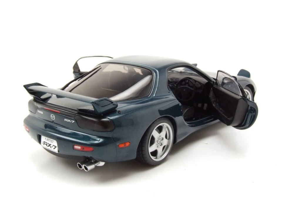 Mazda RX-7 FD RS blau Modellauto 1:18 Solido - Bild 4 von 4