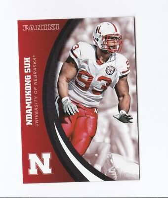 2015 Panini Nebraska #24 Ndamukong Suh Huskers Lions Tampa Bay Dolphins  Eagles