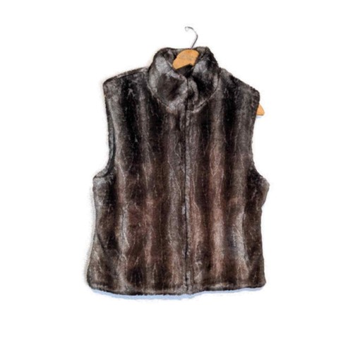 Reversible Faux Fur Vest | eBay