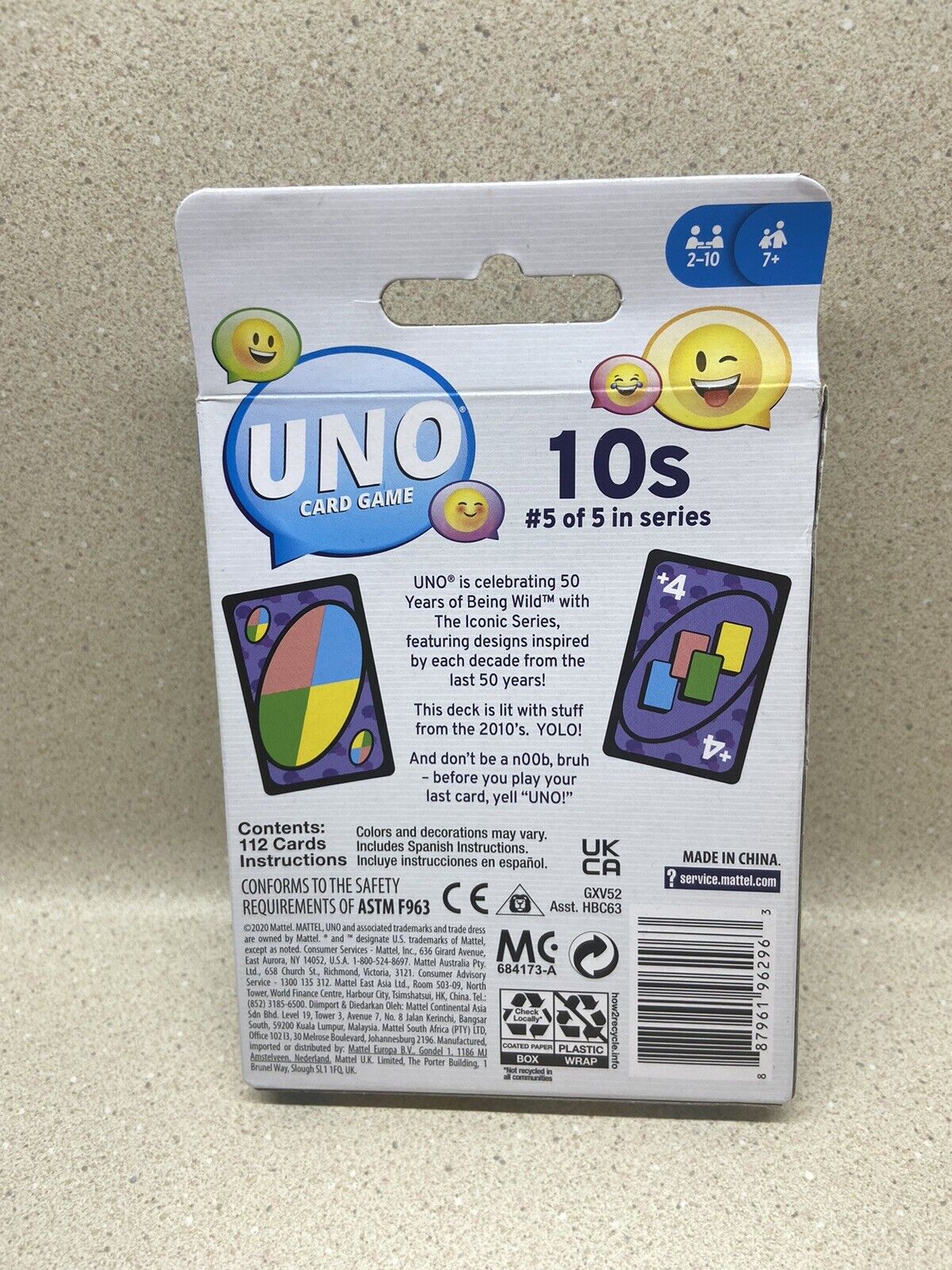 Mattel UNO Show em No Mercy Card Game New Factory Sealed Deck - Fast  Shipping!