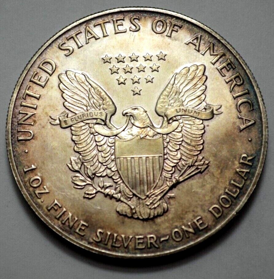 シルバー　アメリカドル 1993 American Silver Eagle Dollar Coin 1 Oz 999 Silver Rare