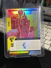 Patrick Williams 2020-21 Panini Flux Rookie Influx Autographs Silver Chi Bulls