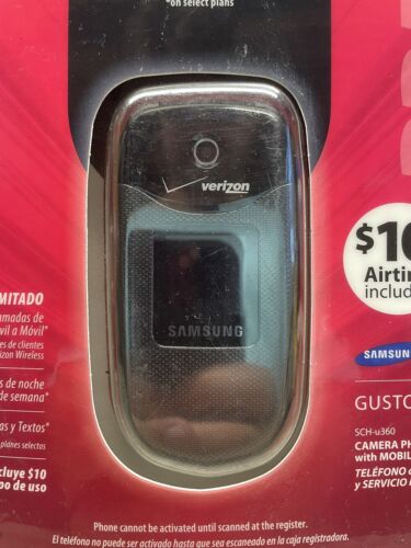 Samsung SCH-U360 Gusto Verizon Camera Phone Verizon Prepaid - NIB SEALED A12 - Picture 3 of 8