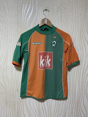 WERDER BREMEN 2005 2006 AWAY FOOTBALL SHIRT SOCCER JERSEY KAPPA sz