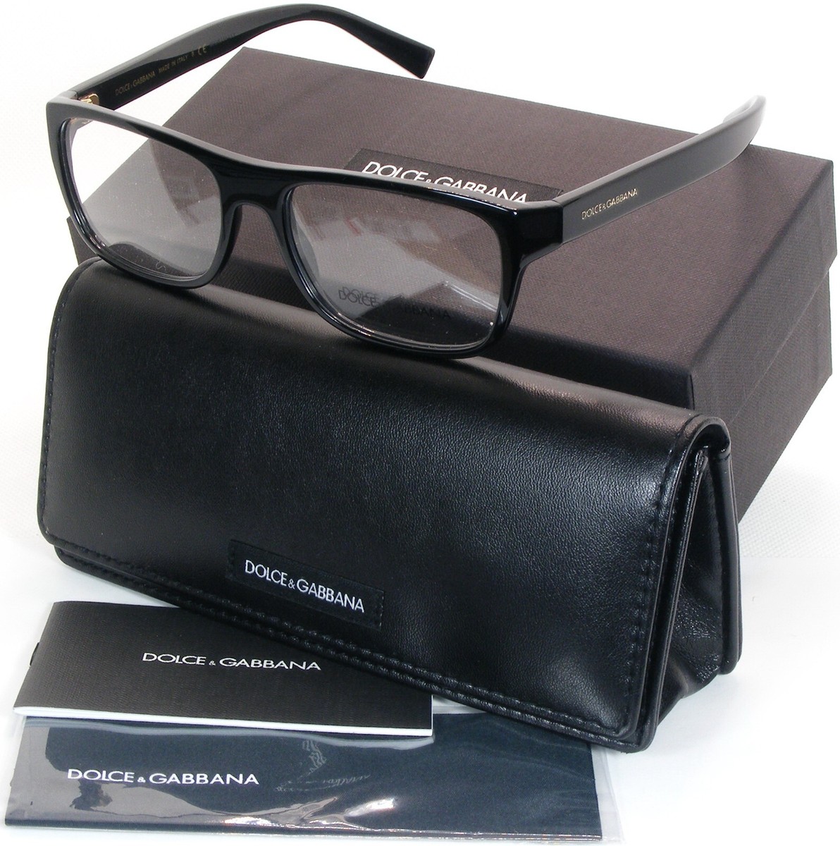 D&G Dolce&Gabbana DG 3276 501 Black EYEGLASSES GLASSES FRAME 54-17