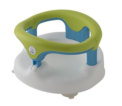 Rotho Babydesign Badewannensitz, mit Klappring und Kindersicherung, 7-16 Monate,