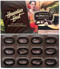 Hawaiian Host Dark Chocolate Covered Macadamia Nuts Island Sealed Box Exp 05/26