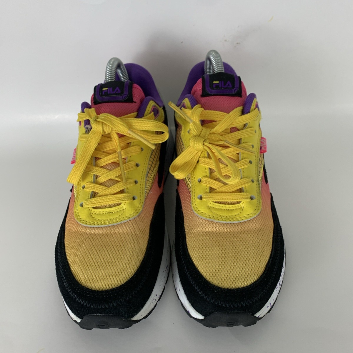Fila Women's Renno Sneakers Lemon/Knockout/ Pink Black